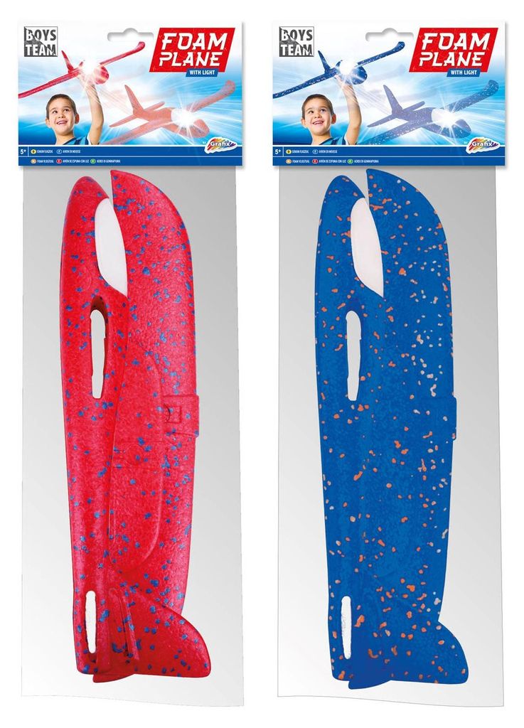 Kreative Handwerksgruppenschaumflugzeug mit Licht