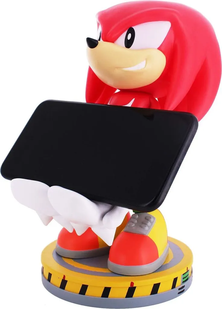 Statue Support Knuckles Sonic 21cm avec Bras Robustes Cable Guy Rouge - 15