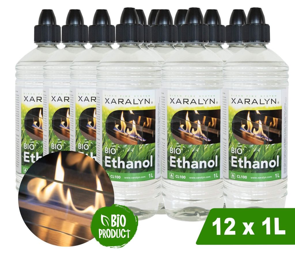 Xaralyn Ethanol CL100 (12 x 1 Liter) - 100 % reines Produktbild 
