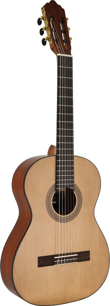 PI-Music Konzertgitarre Silva 4/4 – Klassikgitarre mit Fichtendecke