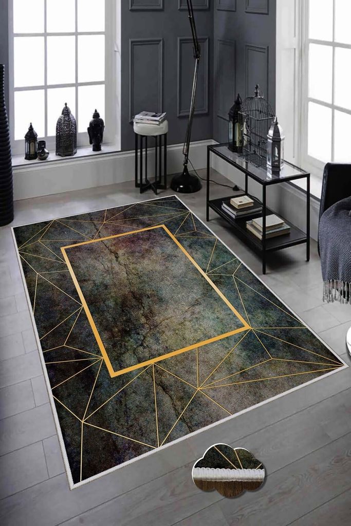Conceptum Hypnose, HMNT897- HMNT897HFT, Bunt, Teppichläufer, 80 x 150 cm, 100% POLYESTER