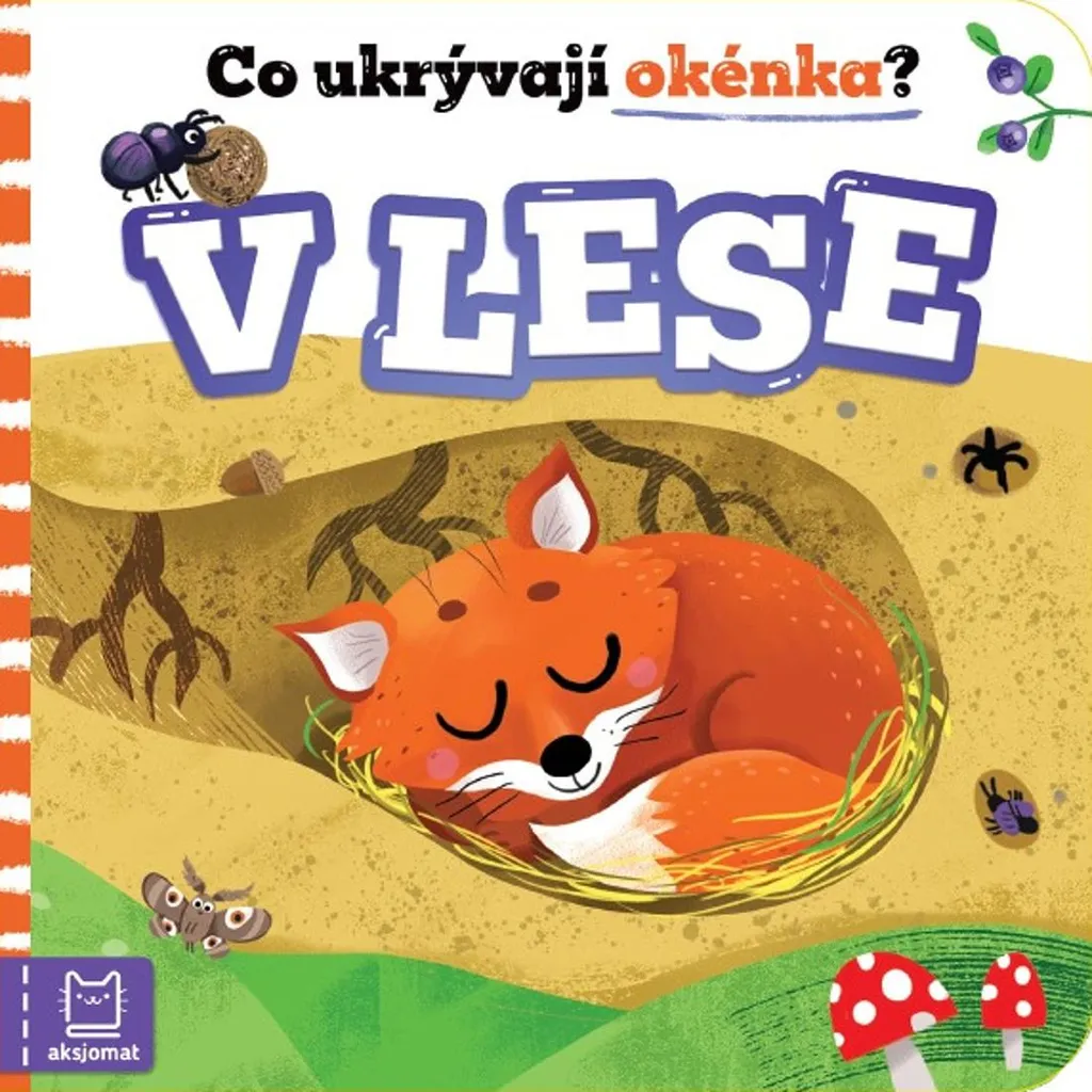 Livre cartonné V lese à volets : l'univers de la forêt illustré pour bébé