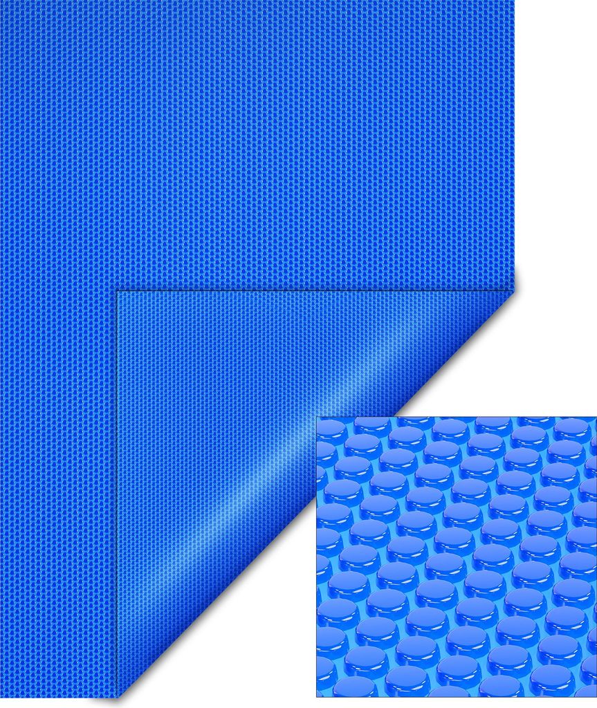 Wiltec Bâche à bulles solaire rectangulaire pour piscine, 4 Image du produit 