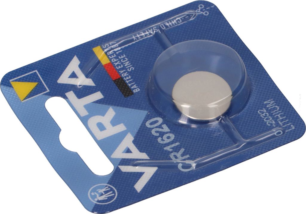 VARTA Knopfzellenbatterie Electronics CR1620 Lithium Produktbild 24