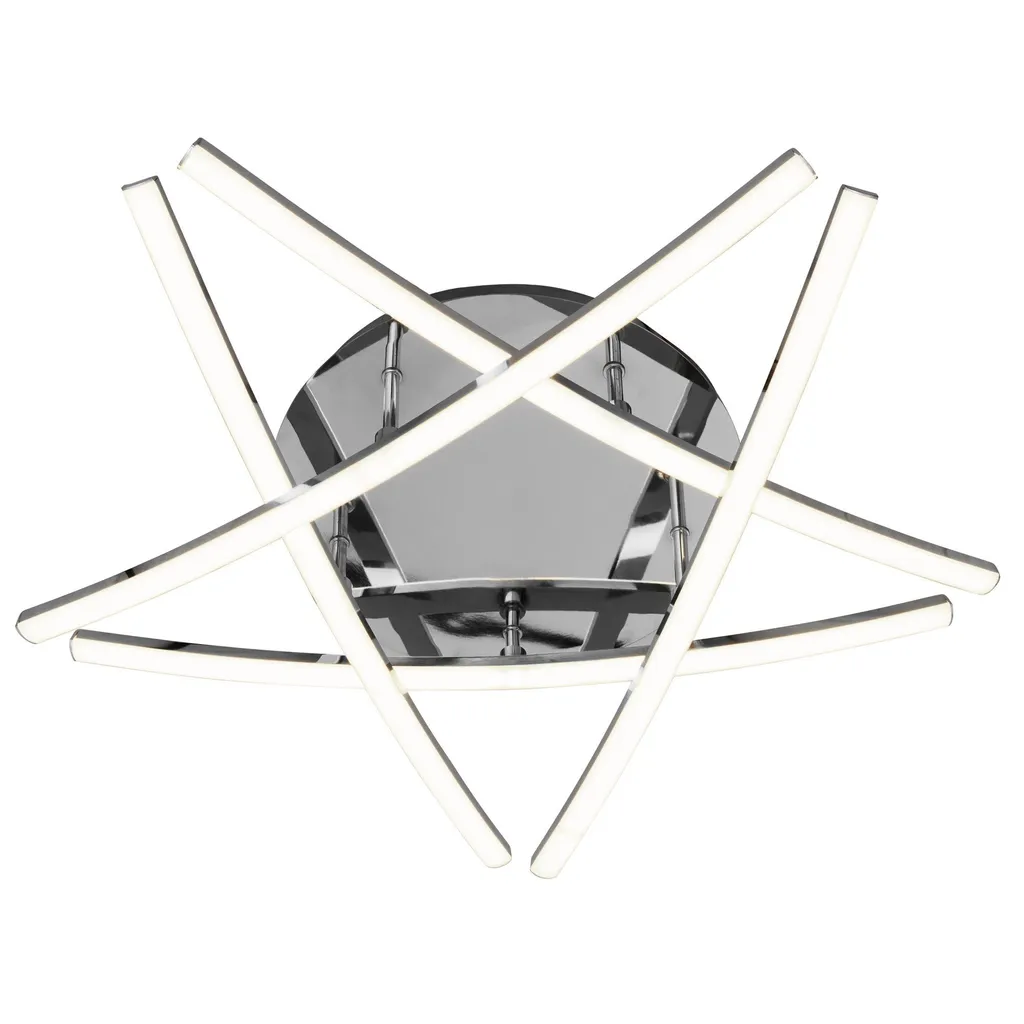 Lampe LED Chrome Toolight APP399-C - Éclairage Puissant à Finition Miroir - 2