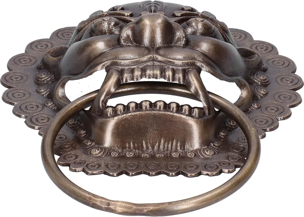 Quincaillerie de porte ancienne pour rénovation maison style chinois - 4