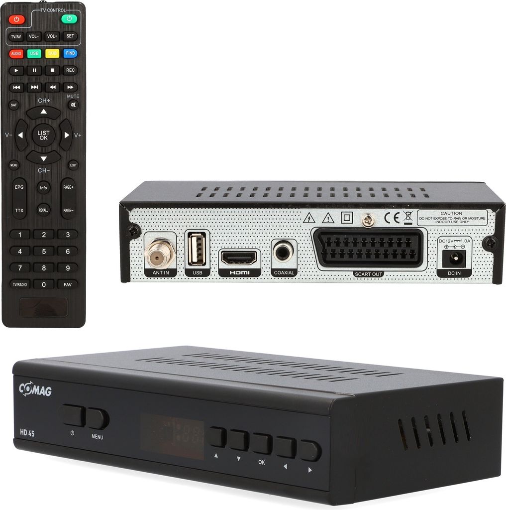 Comag HD45 DVB-S2 Full HD Satellitenreceiver, HDMI & Scart Produktbild 4