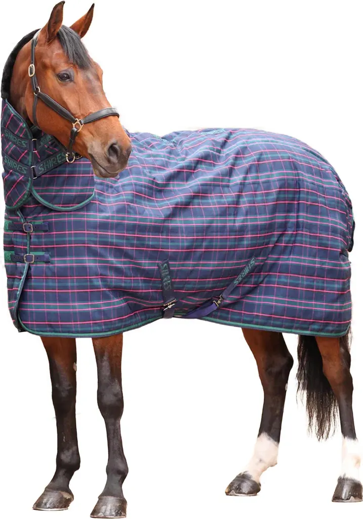 Tappeto Cavallo Shires Tempest Plus 100 ER1259 Blu - 152cm