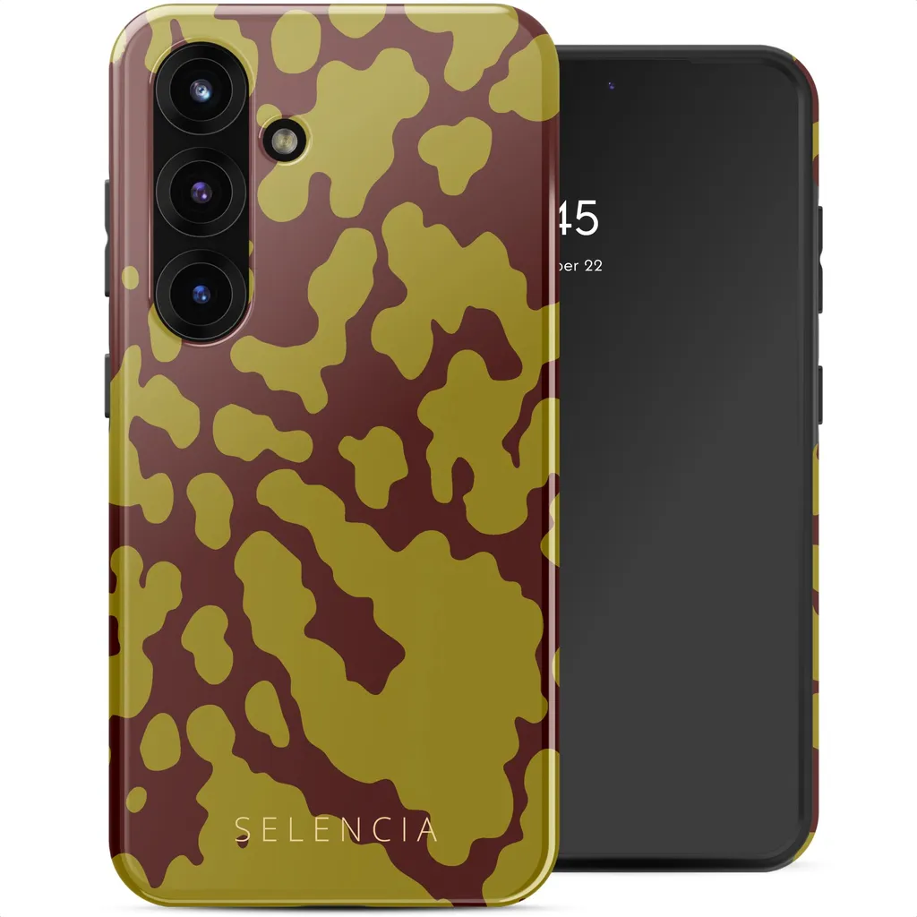 Cover Anti-urto Samsung S25 Selencia Vivid MagSafe Olive Dust