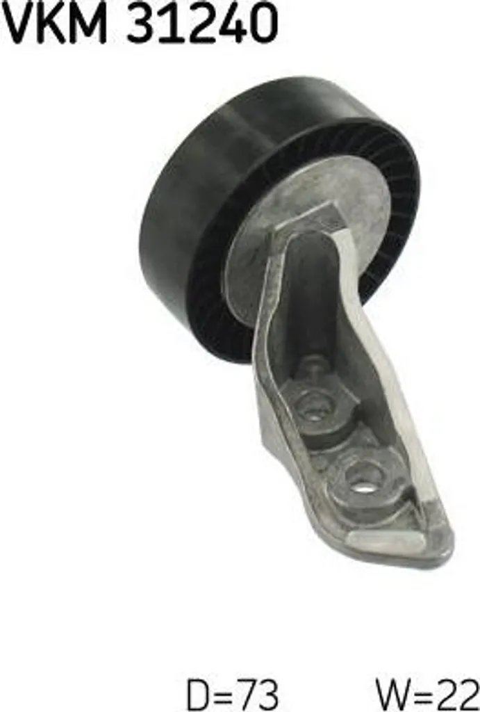 Rouleau de guidage SKF VKM31240 durable pour Audi TT et VW Beetle
