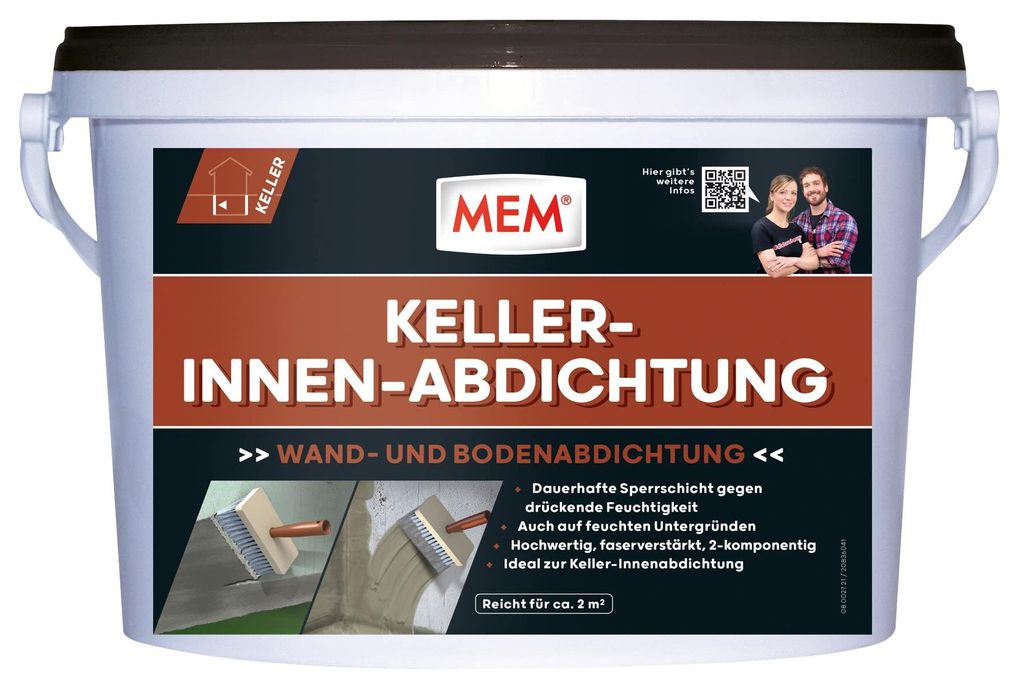 MEM Keller-Innen-Abdichtung, Dauerhafte Sperrschicht gegen Produktbild 