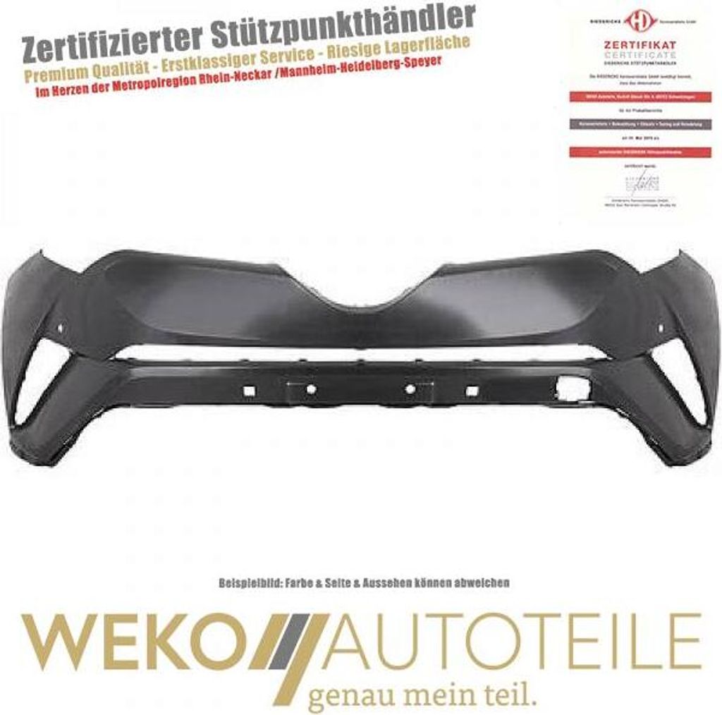 Stoßstange vorne DIEDERICHS 6642051 für TOYOTA