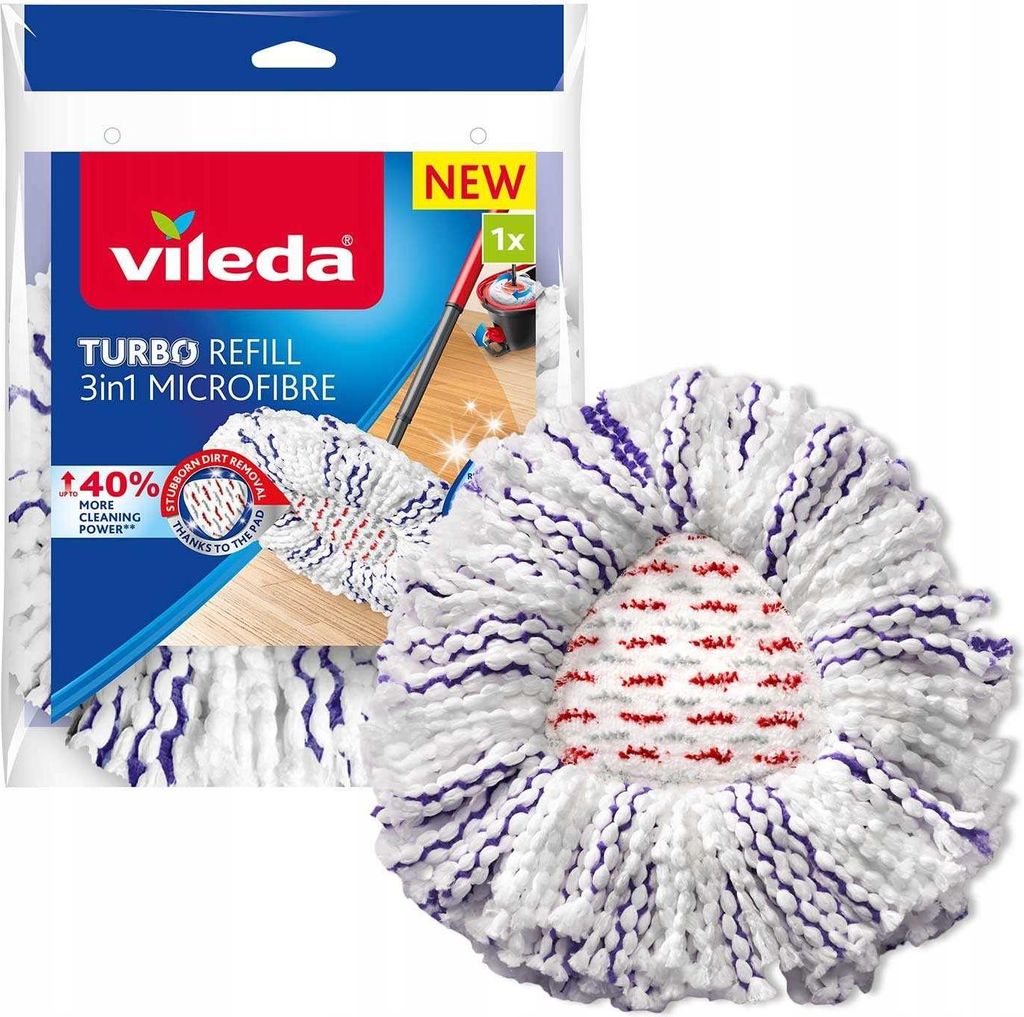 Náplň do rotačního mopu Vileda TURBO 3v1 z mikrovlákna Obrázek produktu 