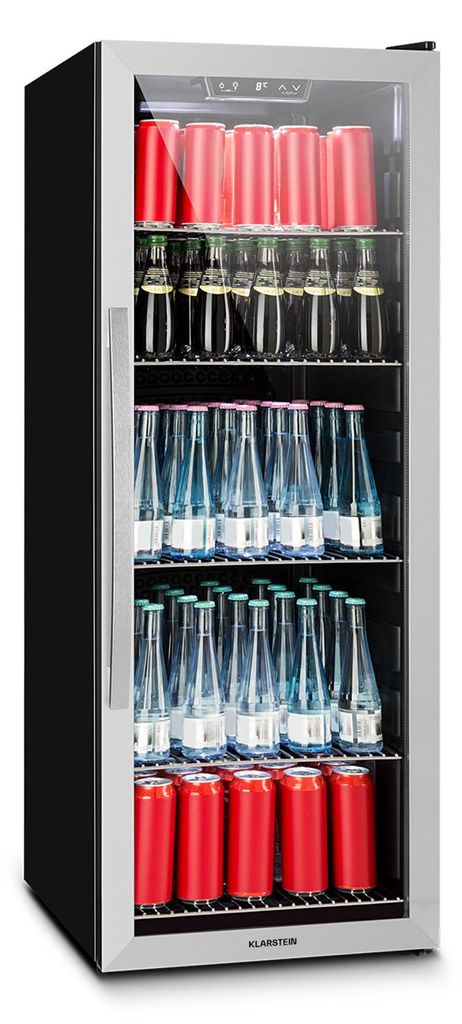 Klarstein Mini Kühlschrank mit Glastür, Mini-Kühlschrank Produktbild 