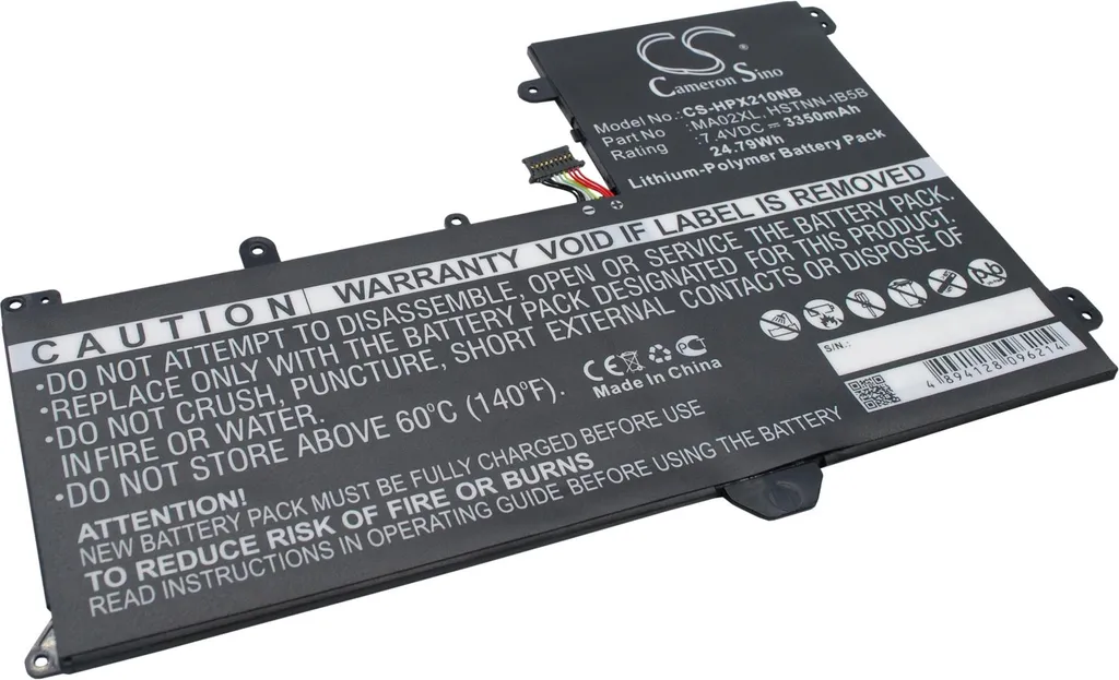 Batterie Interne pour HP SlateBook 10-H001SE X2 - Remplacement Fiable