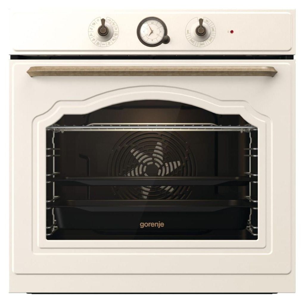 A front view of a Gorenje oven.