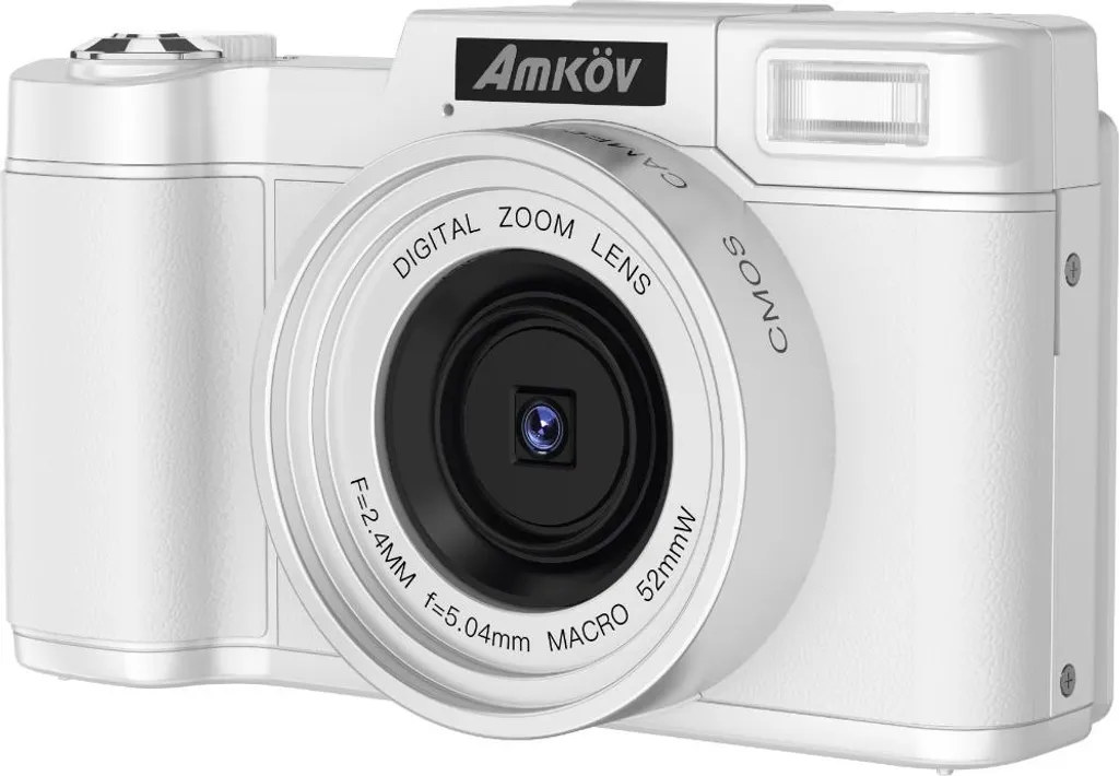INF Fotocamera Digitale 4K 48MP con Schermo Ribaltabile - Ideale per Selfie e Vlog