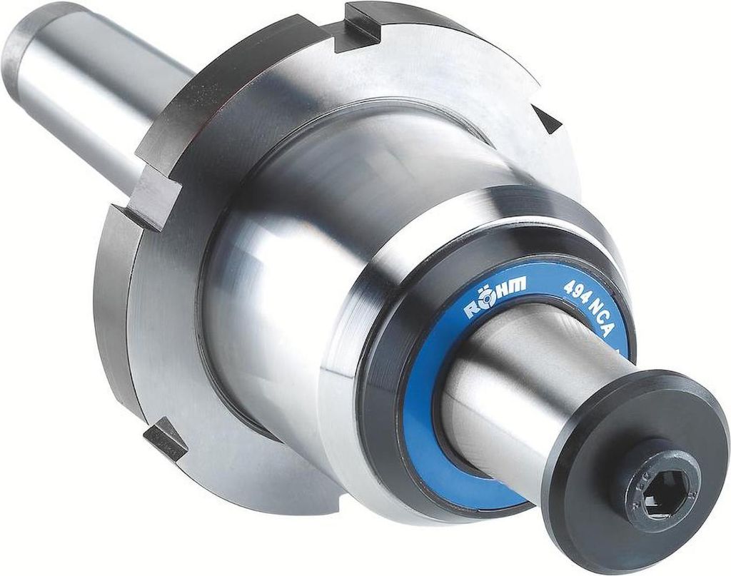 Röhm Mitlaufender Zentrierkegel, Aufnahme MK 4, Größe 494, mit Abdrückmutter - 304583