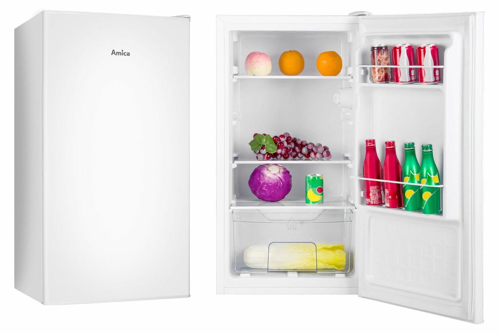 Amica VKS 351 116 W Vollraum-Kühlschrank, 85 cm Produktbild 