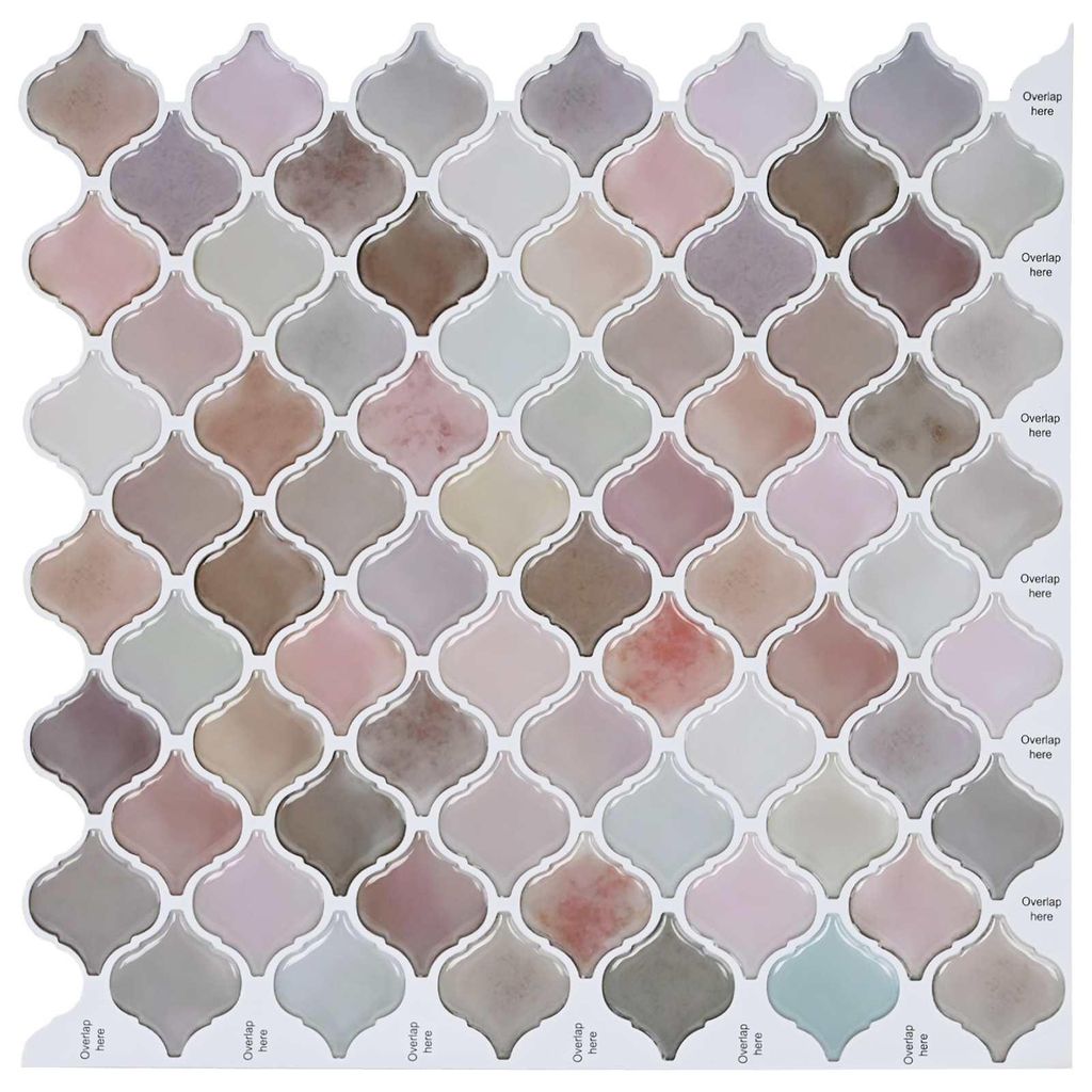 vidaXL Lanturn Fliese 20 pcs Beige 27 x 27 cm Polyurethan und PET