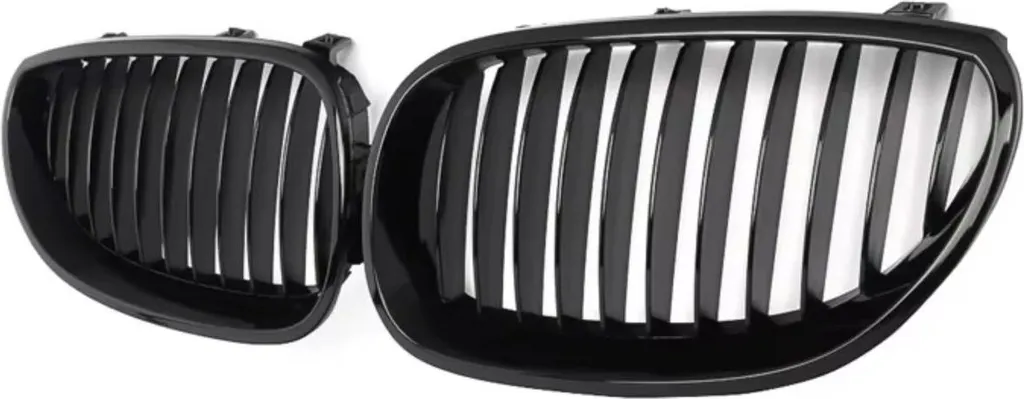 Pare-chocs Avant pour BMW E60 E61 Série 5 2004-2009 Look M Noir Brillant