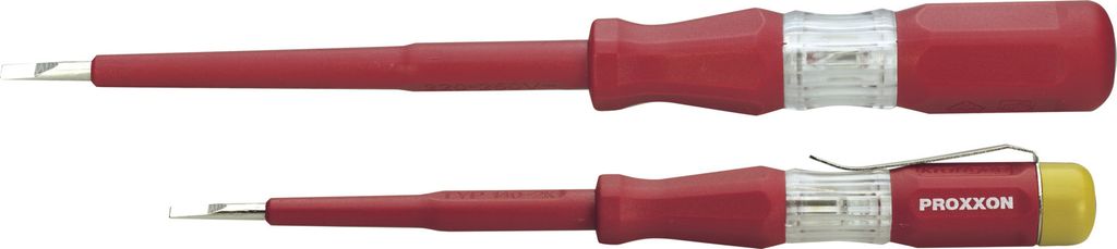 Proxxon Spannungsprüfer nach VDE 0680, Klinge 0,5 x 3,5 mm Produktbild 