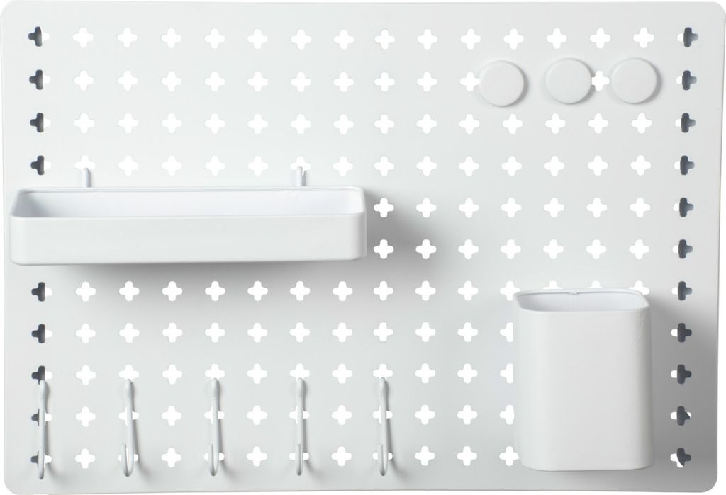 WENKO Wand Organizer Weiß Wano Hänge Aufbewahrung Tür Regal Produktbild 5