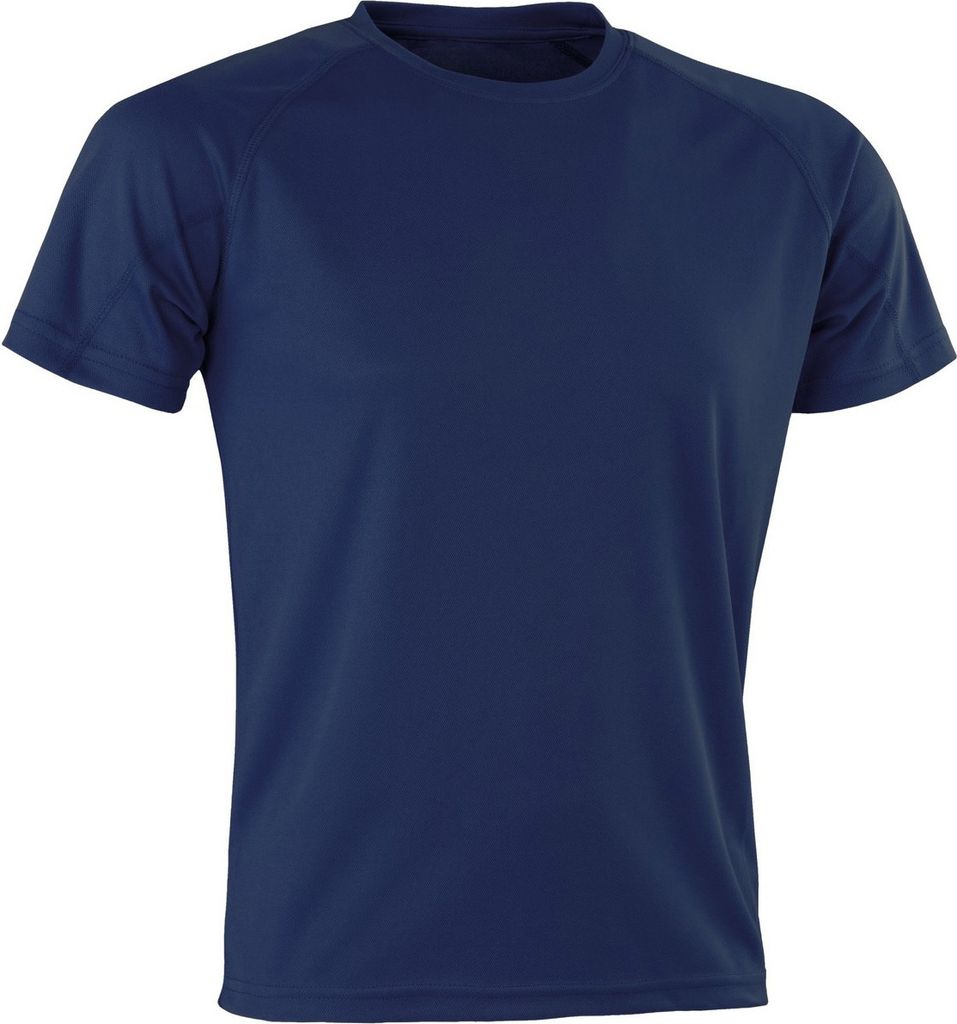 Spiro Uni Impact Aircool Tee RW6120 (S) (Marineblau)