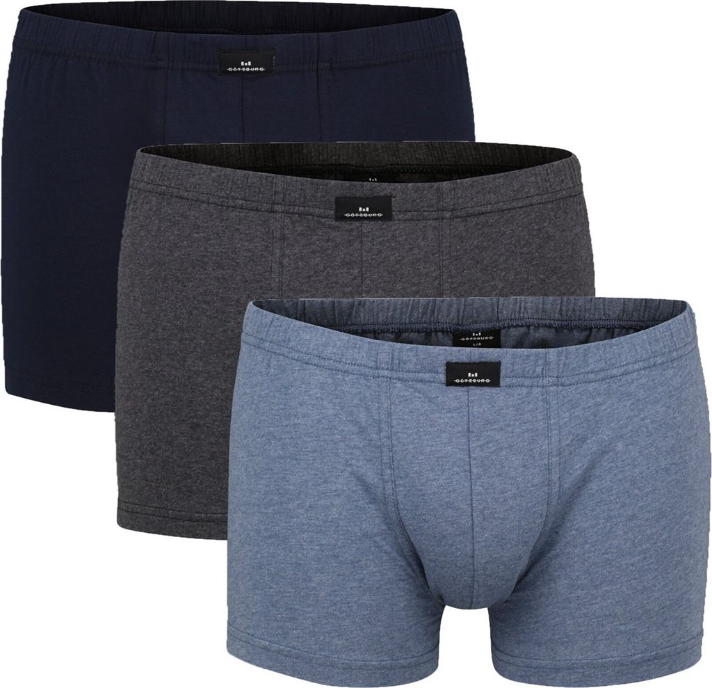 Götzburg Herren Pants 3er Pack - Single Jersey, Unterwäsche Produktbild 