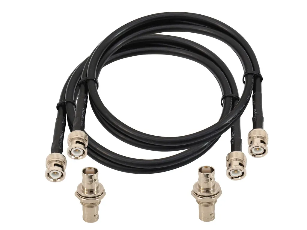 Set Cavi Antenna BNC OMNITRONIC 10m 50 Ohm 13063040 - Alta Qualità