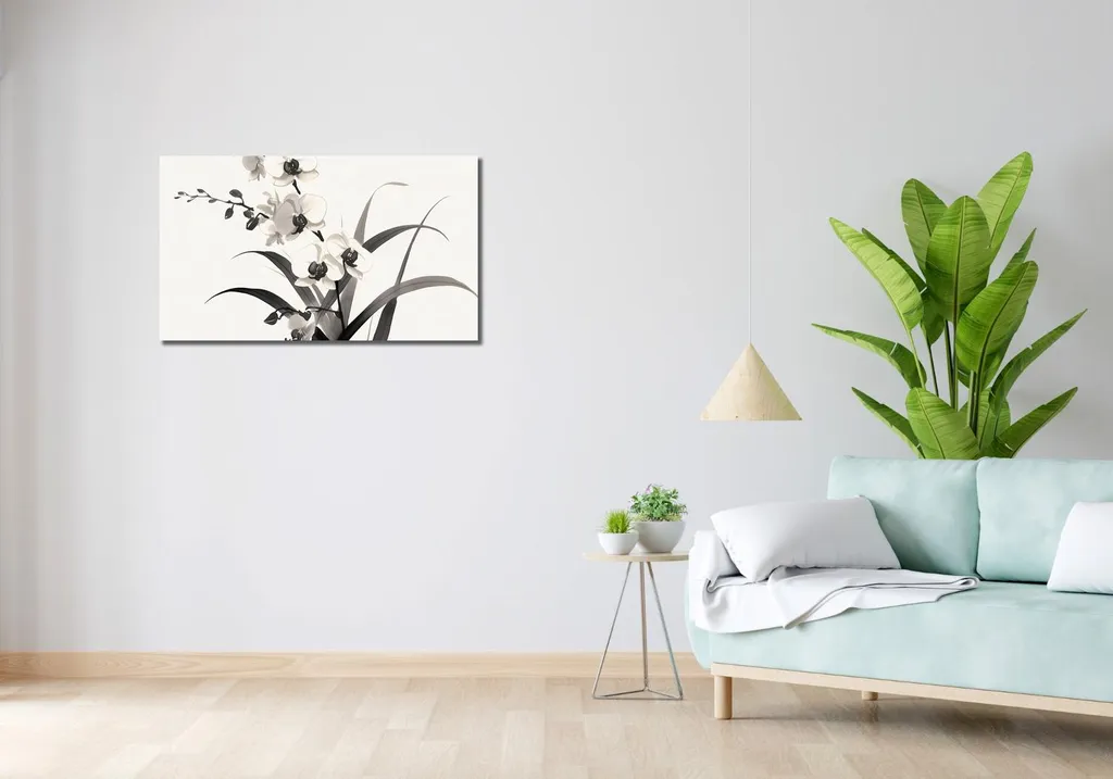 Image Orchidée 90 x 50 cm Grand Format : Impression Haute Qualité