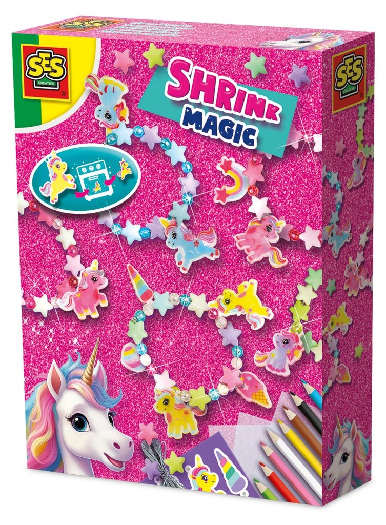 SES CREATIVE Braccialetti con ciondoli Unicorno 14748 Immagine del prodotto 