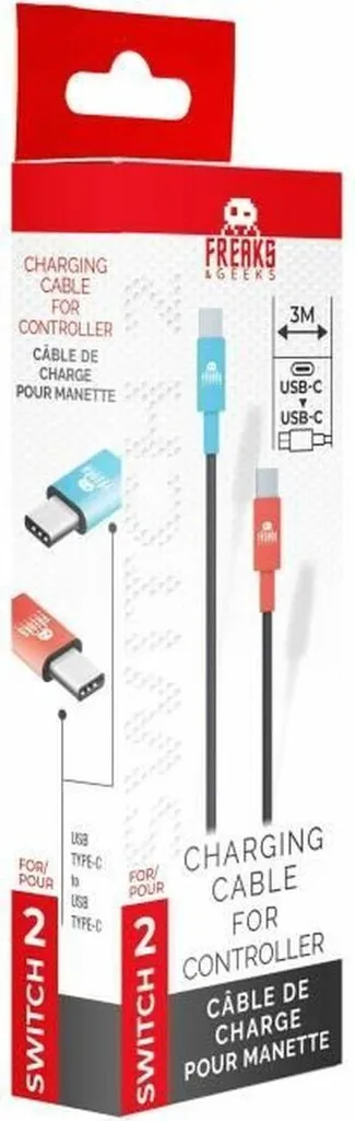 Câble USB-C Trade Invaders avec connecteurs renforcés et charge rapide - 2