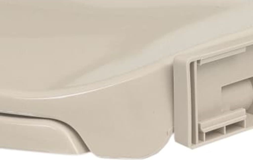 vidaXL Toilettensitz mit Absenkautomatik Aprikose Oval Produktbild 6