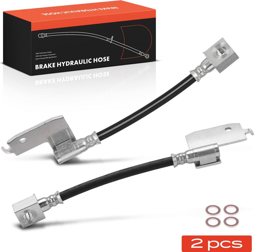 Frankberg 2x Bremsschlauch Bremsschläuche Hinten Links Rechts für Jeep Grand Cherokee I ZG ZJ