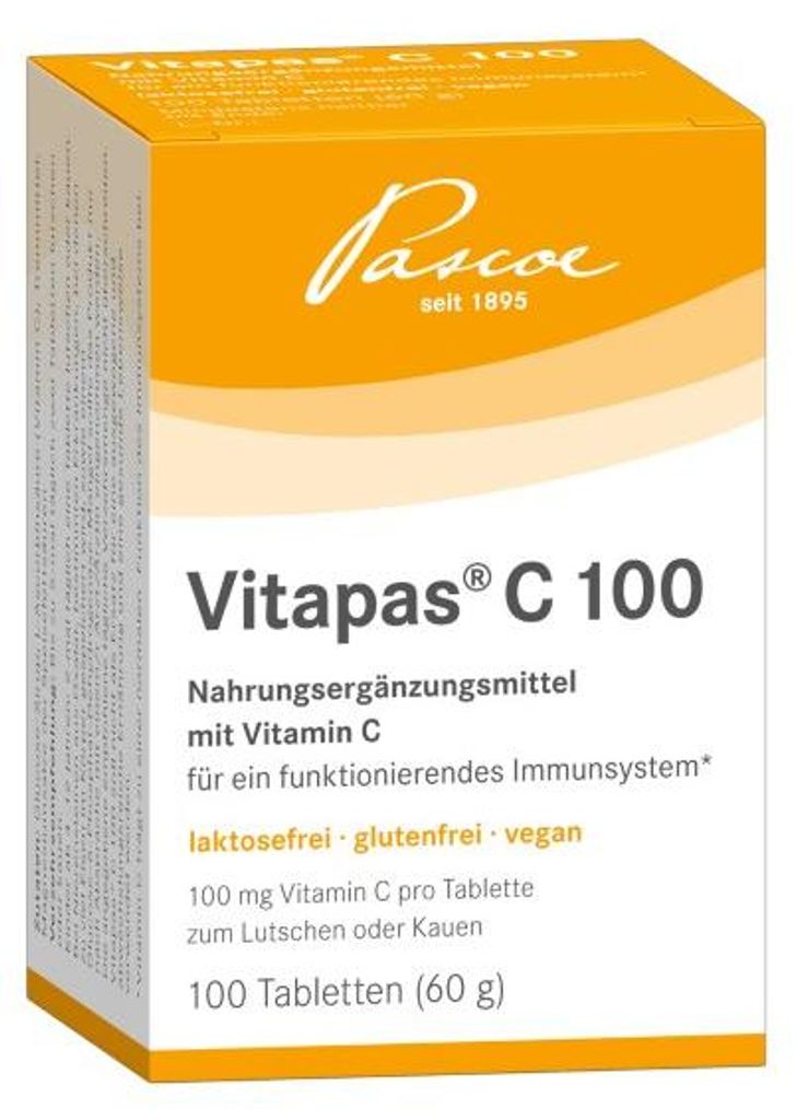 Pascoe Vitapas C 100 Tabletten, 100 St. Tabletten Produktbild 