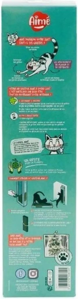 Arbre à chat double face en carton rigide - Surface de Griffage XL