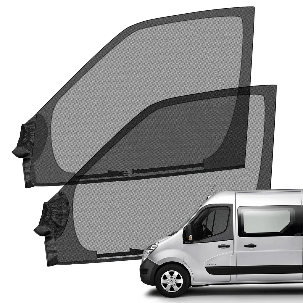 Moustiquaires Renault Master et Opel Movano 1997-2025 Magnétiques (Lot de 2)