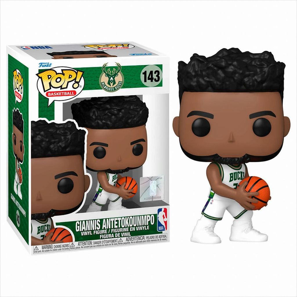 NBA Milwaukee Bucks - Giannis Antetokounmpo 143 - Funko Produktbild 