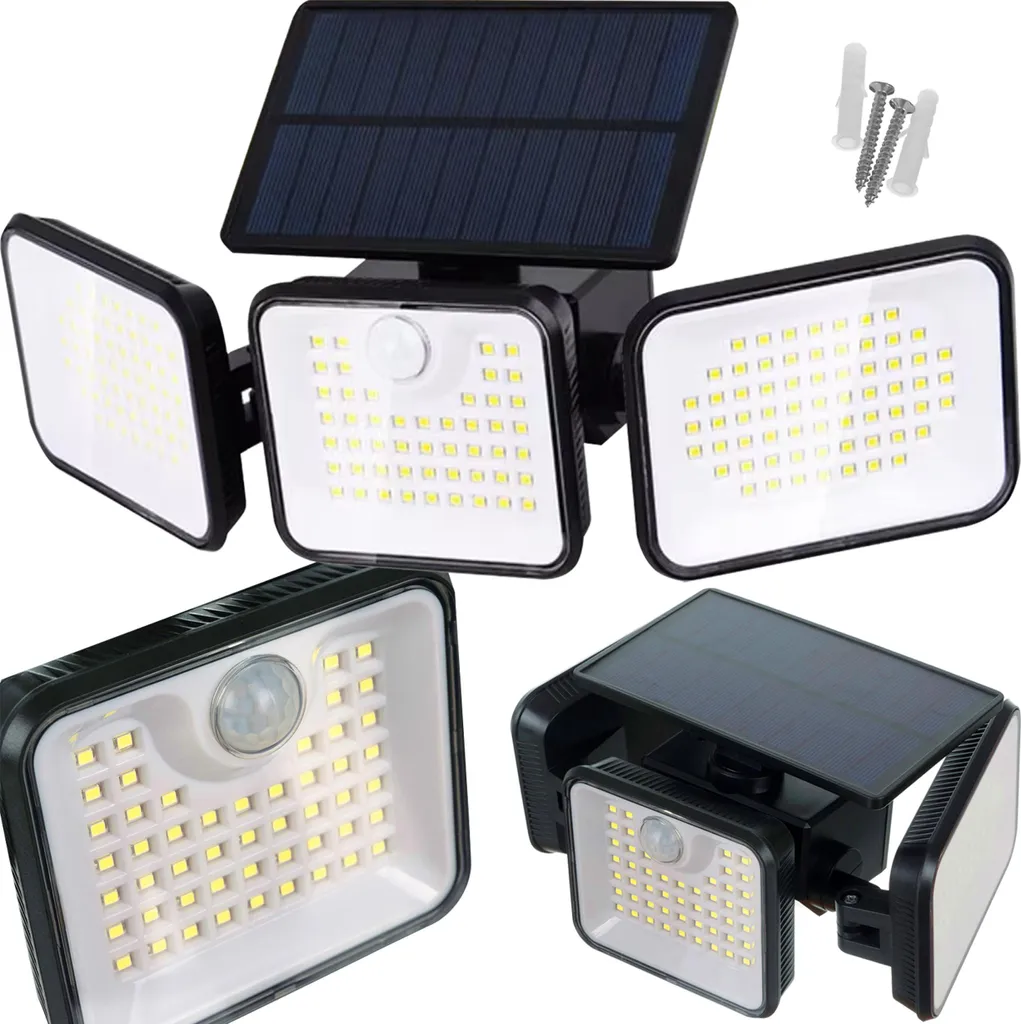 Illuminazione Solare Izoxis 180 LED: Design e Funzionalità per Esterni - 1