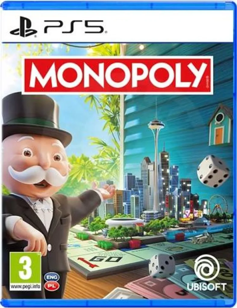 Jeu Monopoly PS5 Ubisoft édition standard pour console PlayStation 5