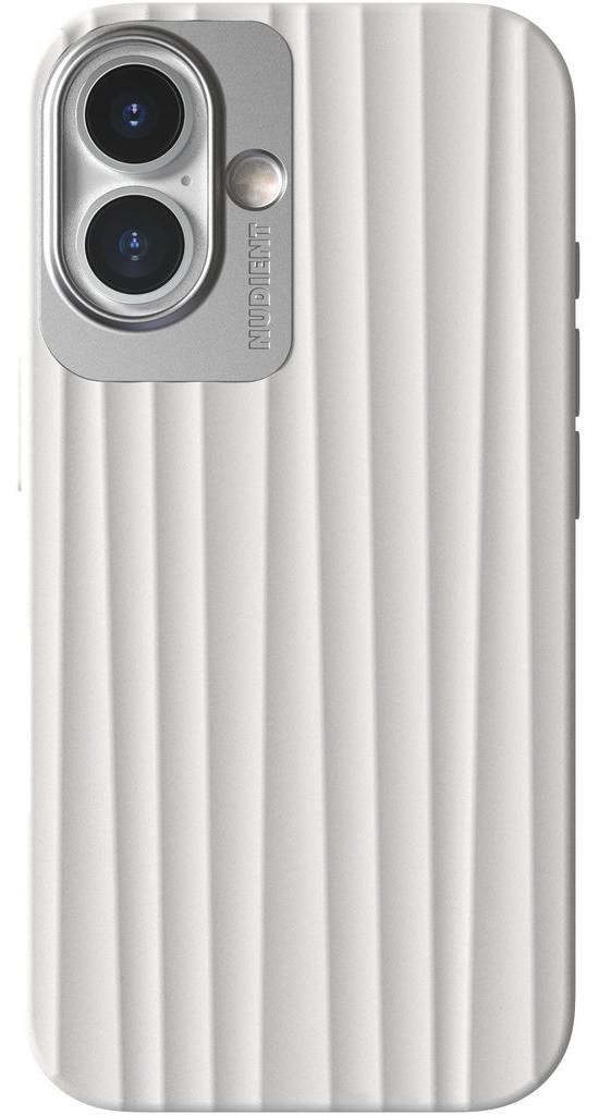 NUDIENT Bold, Cover, Apple, iPhone 16, 15,5 cm (6.1"), Weiß Produktbild 