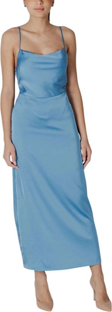 Vila Clothes Türkis Maxikleid : Größe - 38 Größe: 38