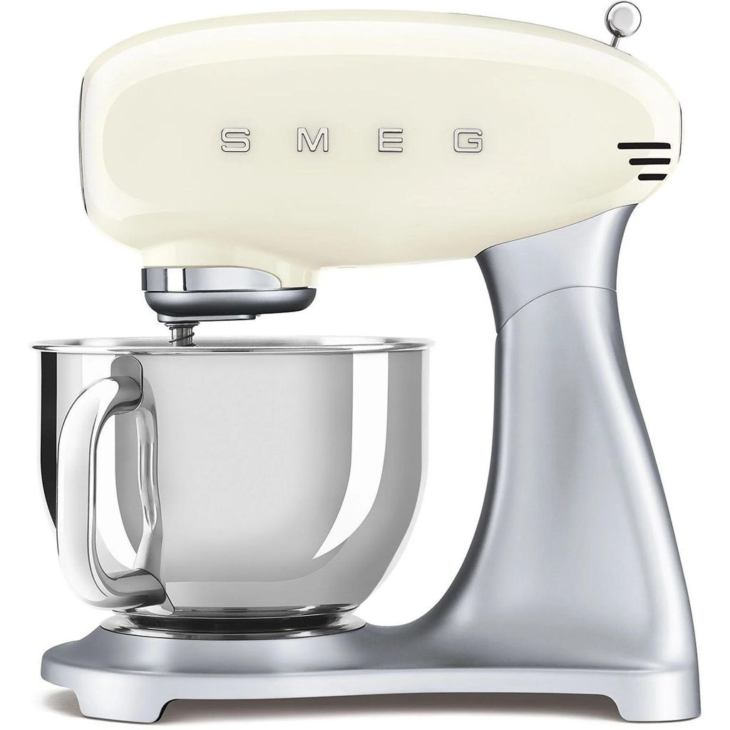 SMEG Küchenmaschine, Knetmaschine Rührmaschine mit Knethaken,800,00 W, 4,80 l Schüssel,Edelstahl Schüssel,6 Stufen Bedienfreundlich Mischen Sch...