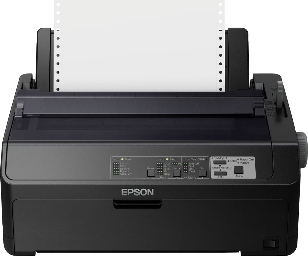 Epson FX-890II, 612 cps, 240 x 144 DPI, 463 cps, 10 cpi, 6 Zdjęcie produktu 