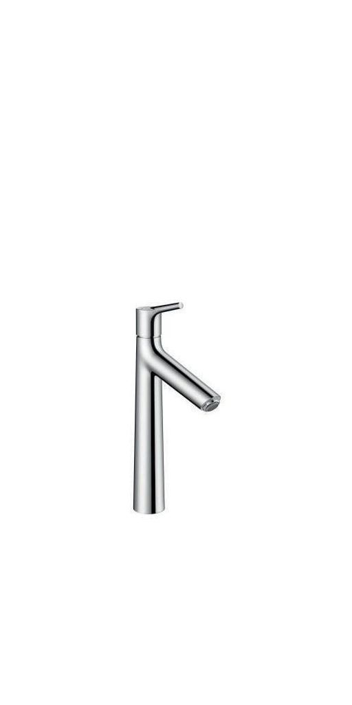hansgrohe Talis S Einhebel-Waschtischmischer 190, Zugstangen-Ablaufgarnitur, Ausladung 131mm, 72031000