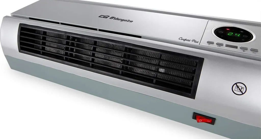 Chauffage Mural Split Argent Orbegozo SP 6500 avec Programmation - 4