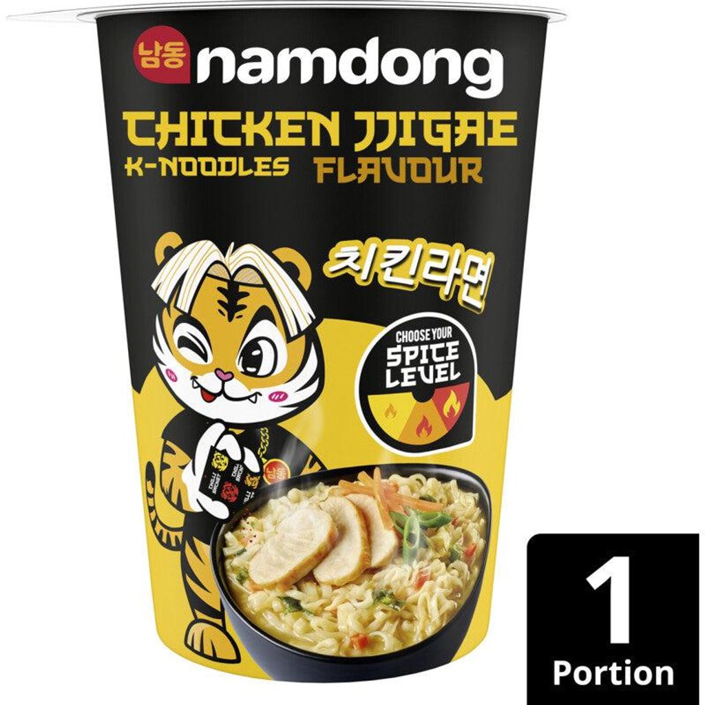 Namdong Chicken Jjigae K-Noodles 84g – Zuppa di noodle Immagine del prodotto 