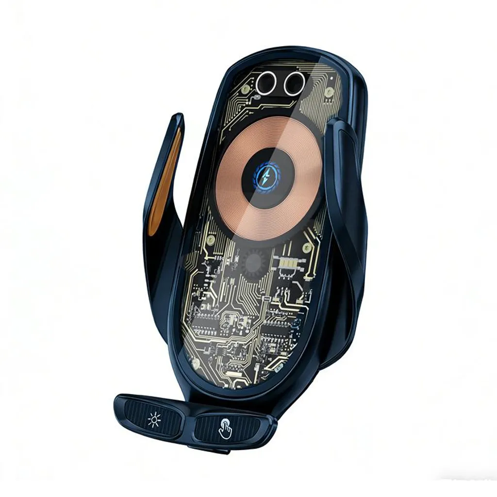 ZELURXX Supporto Caricatore Wireless Auto PD 66W Touch Antracite
