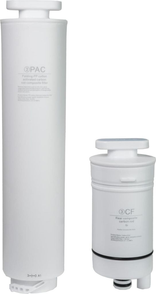 Health Rise Filterset | Filter 2 & 3 | Vor- & Nachfilter (PAC+CF) | für Health Rise & OsmoFresh Wasserfilter Geräte